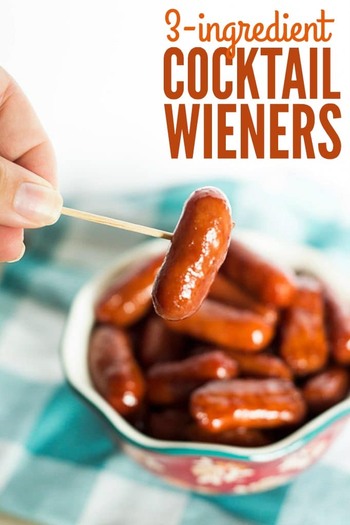 Cocktail Wieners Recipe with Grape Jelly & BBQ Sauce