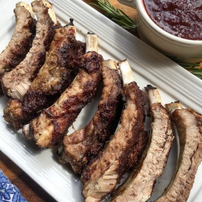 Instant Pot Baby Back Ribs with Homemade BBQ Sauce